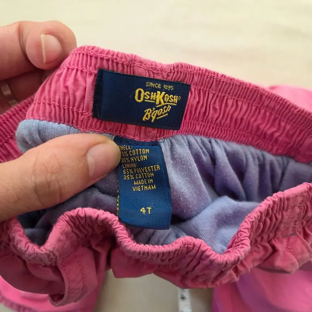 Y2k Oshkosh Pink Pants 4t